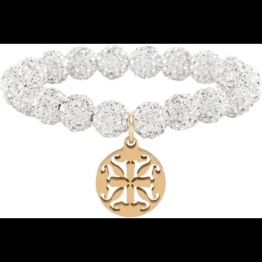 rustic cuff emerson silver swvorzski crystal bracelet in silver